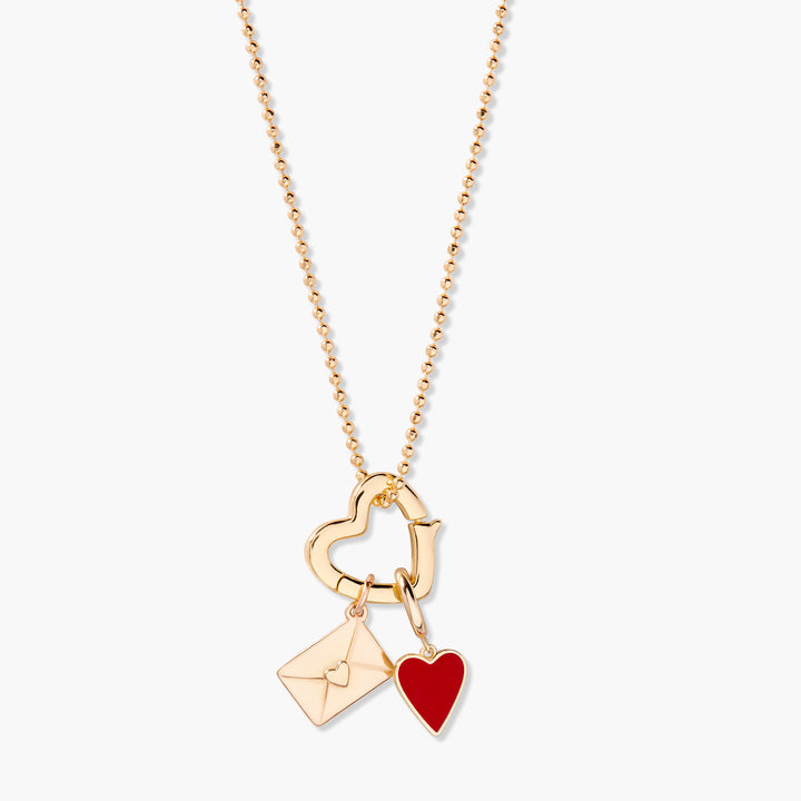 Build Your Own Heart Charm Necklace
