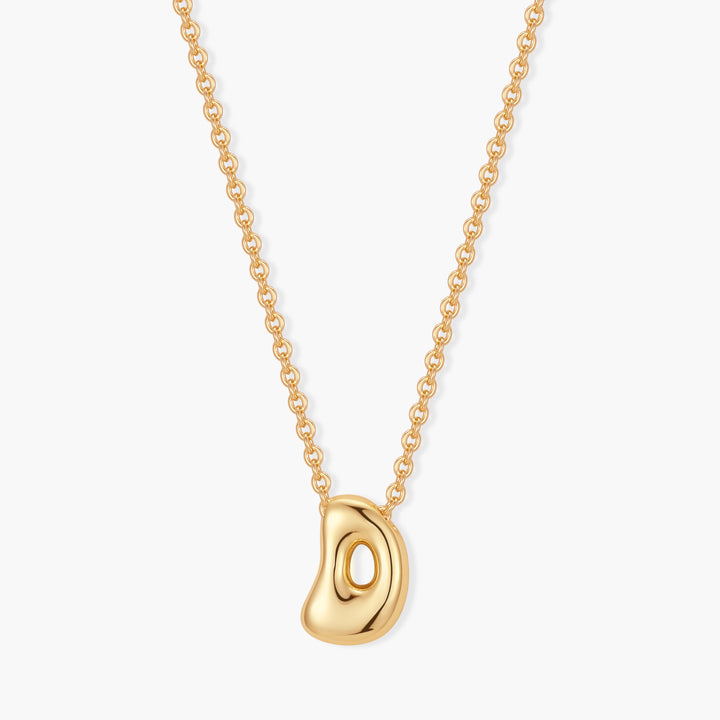 Mini Pippa Bubble Initial Necklace
