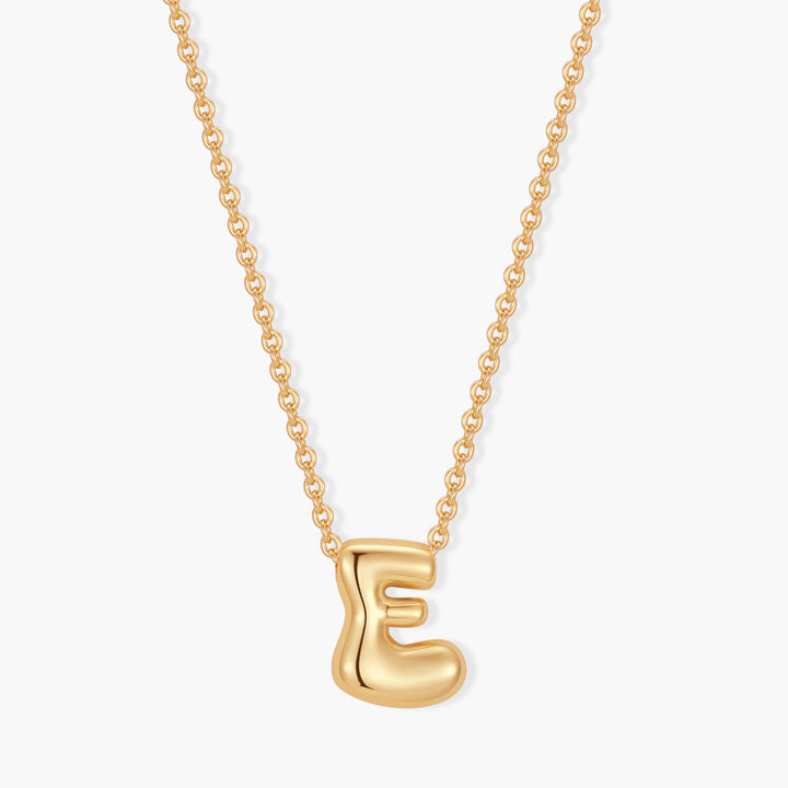 Mini Pippa Bubble Initial Necklace