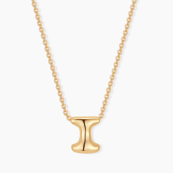 Mini Pippa Bubble Initial Necklace