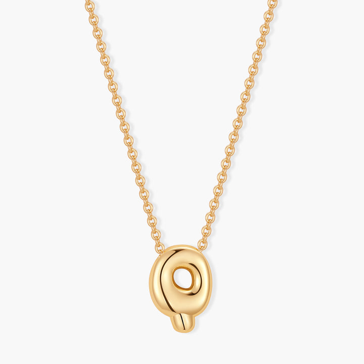 Mini Pippa Bubble Initial Necklace