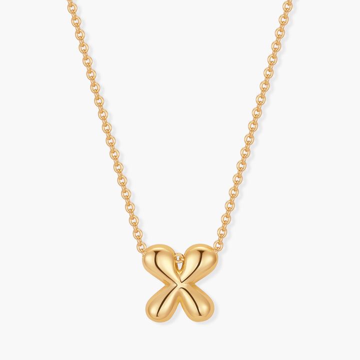 Mini Pippa Bubble Initial Necklace