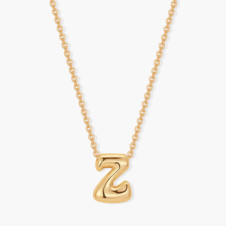 Mini Pippa Bubble Initial Necklace
