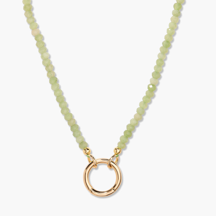 Natalie Birthstone Charm Necklace