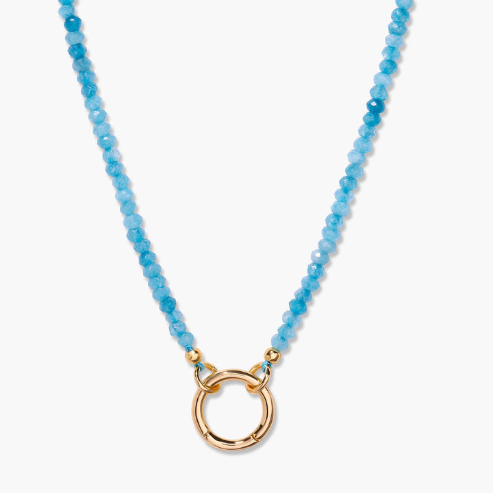 Natalie Birthstone Charm Necklace
