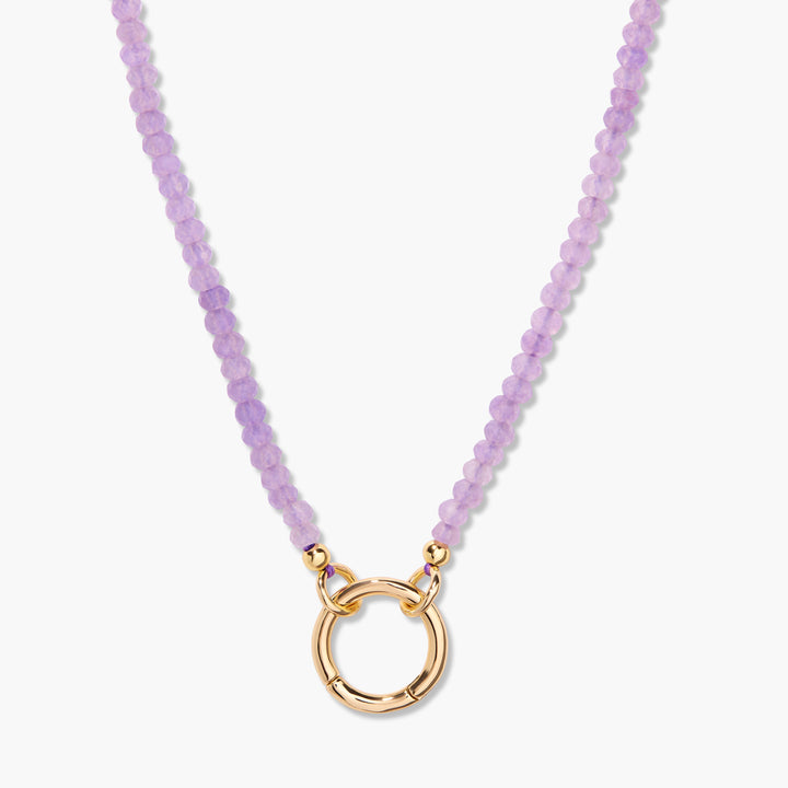 Natalie Birthstone Charm Necklace