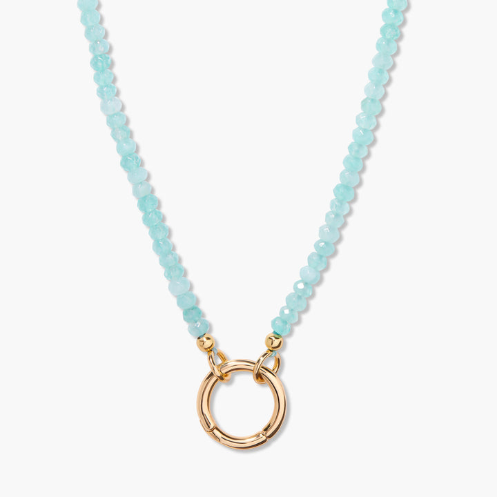 Natalie Birthstone Charm Necklace