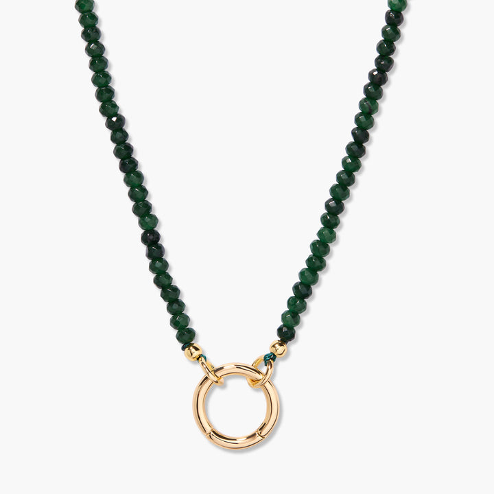 Natalie Birthstone Charm Necklace