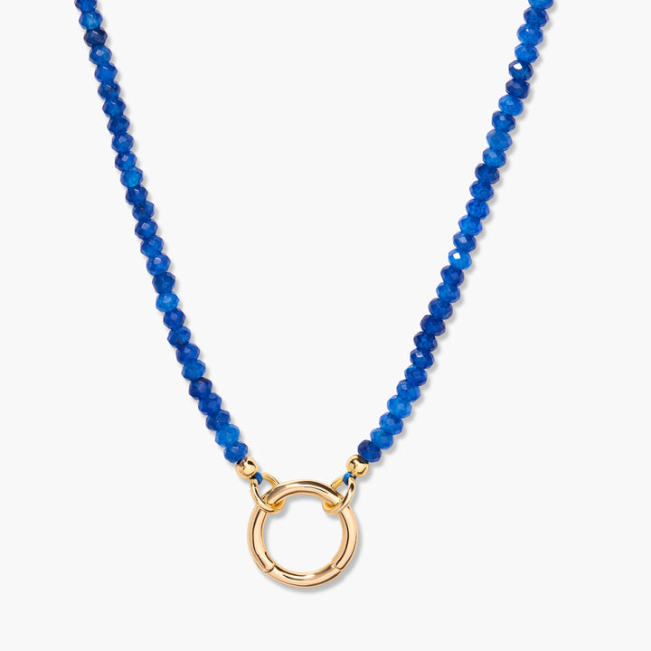Natalie Birthstone Charm Necklace