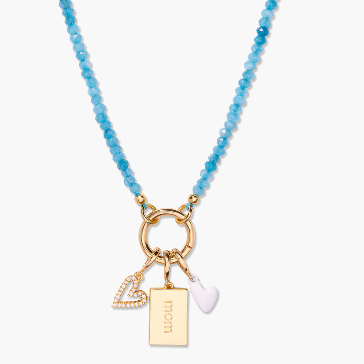 Build Your Own Natalie Birthstone Charm Necklace
