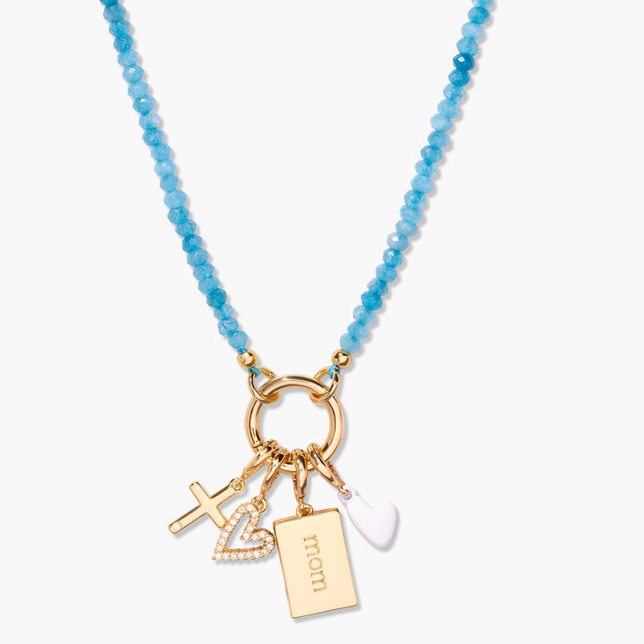 Build Your Own Natalie Birthstone Charm Necklace