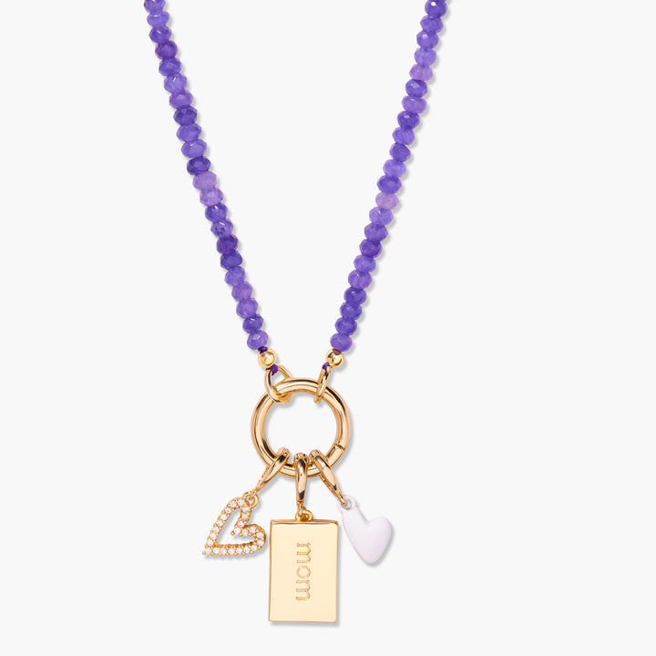 Build Your Own Natalie Birthstone Charm Necklace