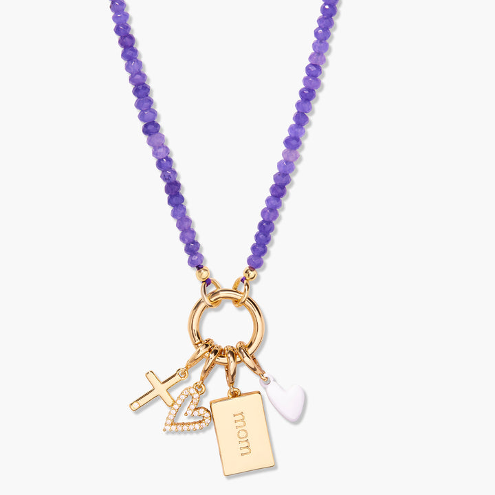 Build Your Own Natalie Birthstone Charm Necklace