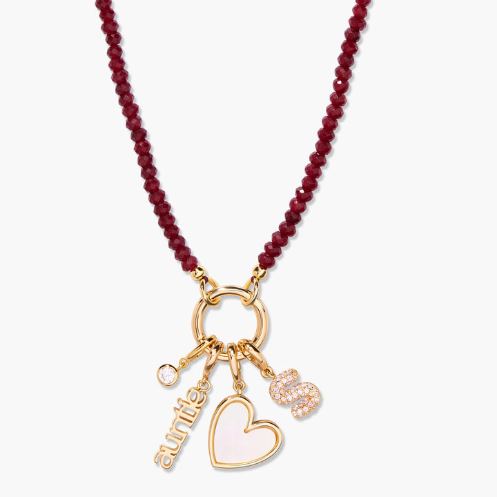 Build Your Own Natalie Birthstone Charm Necklace