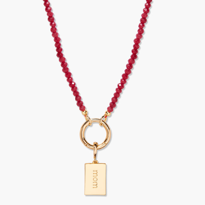 Build Your Own Natalie Birthstone Charm Necklace