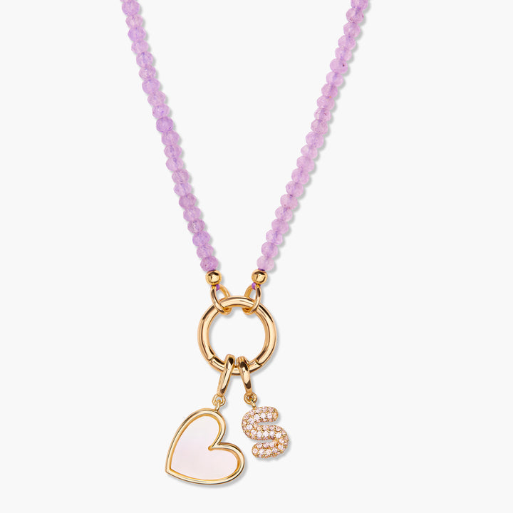 Build Your Own Natalie Birthstone Charm Necklace