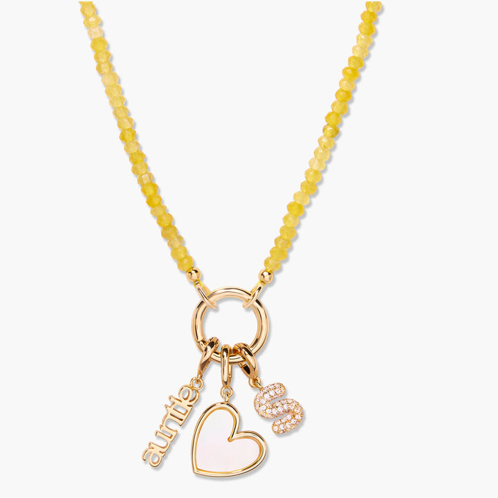 Build Your Own Natalie Birthstone Charm Necklace