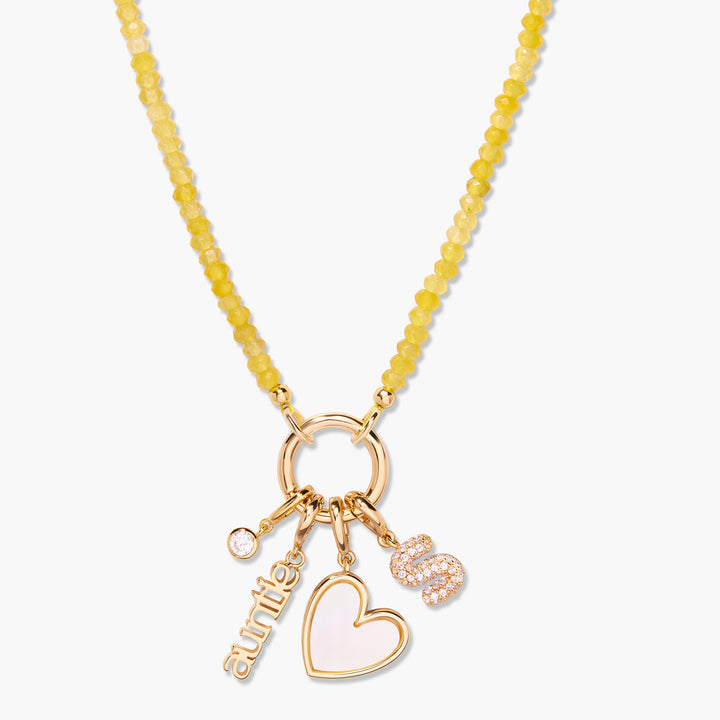 Build Your Own Natalie Birthstone Charm Necklace