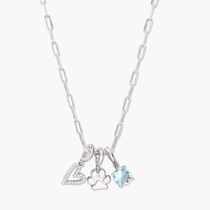 Build Your Own Mixed Metal Charm Necklace