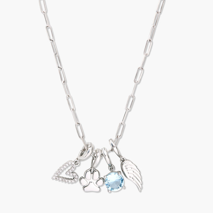 Build Your Own Mixed Metal Charm Necklace
