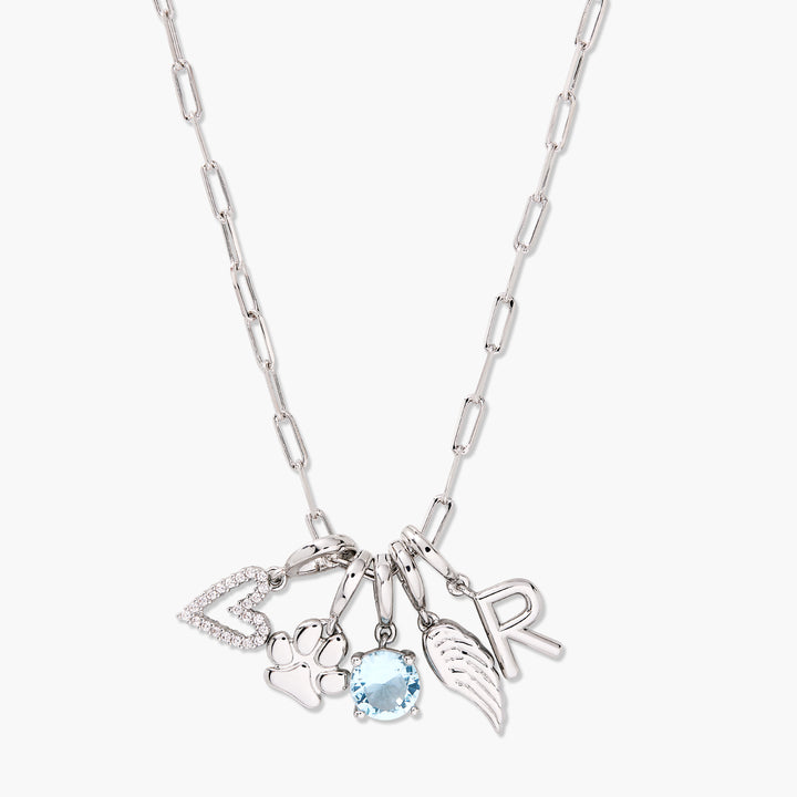 Build Your Own Mixed Metal Charm Necklace