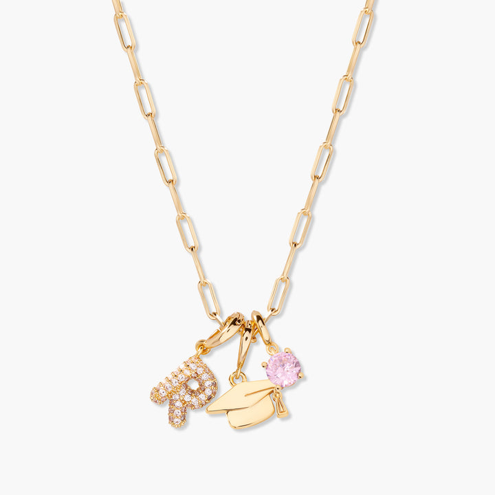 Build Your Own Graduation Charm Necklace
