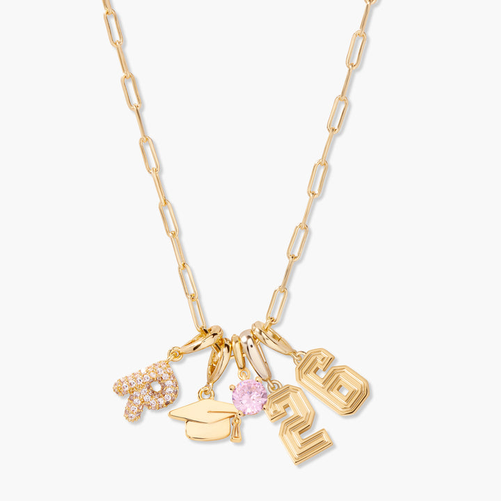 Build Your Own Graduation Charm Necklace