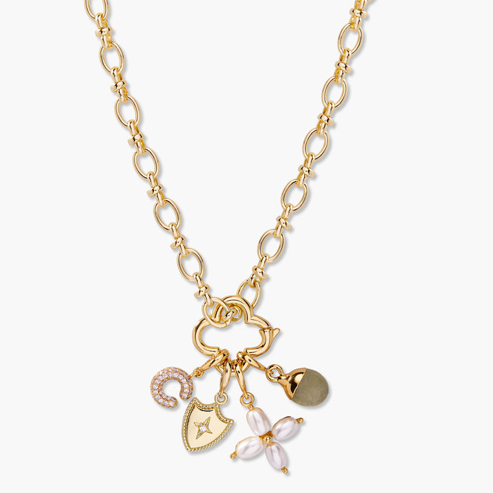 Build Your Own Clover Charm Necklace