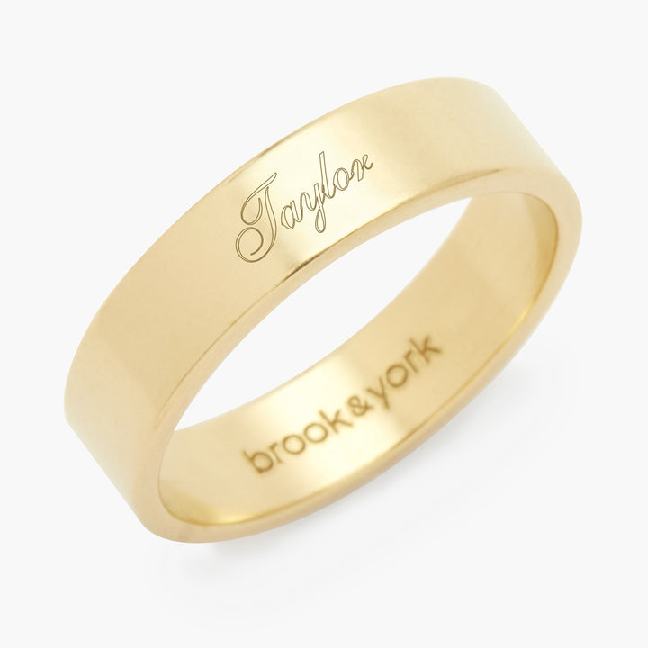 Aria Name Ring