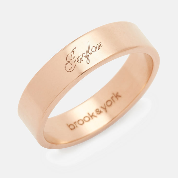 Aria Name Ring