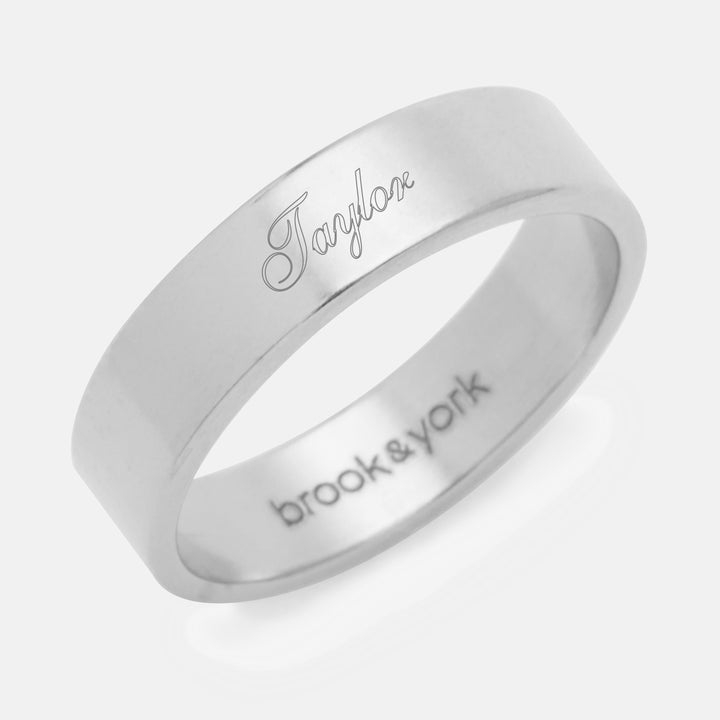 Aria Name Ring