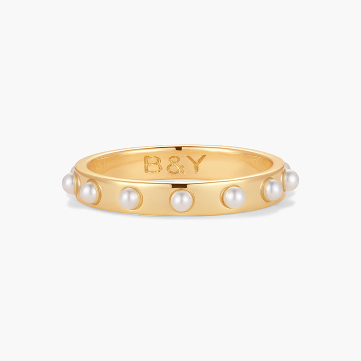 Holly Pearl Ring