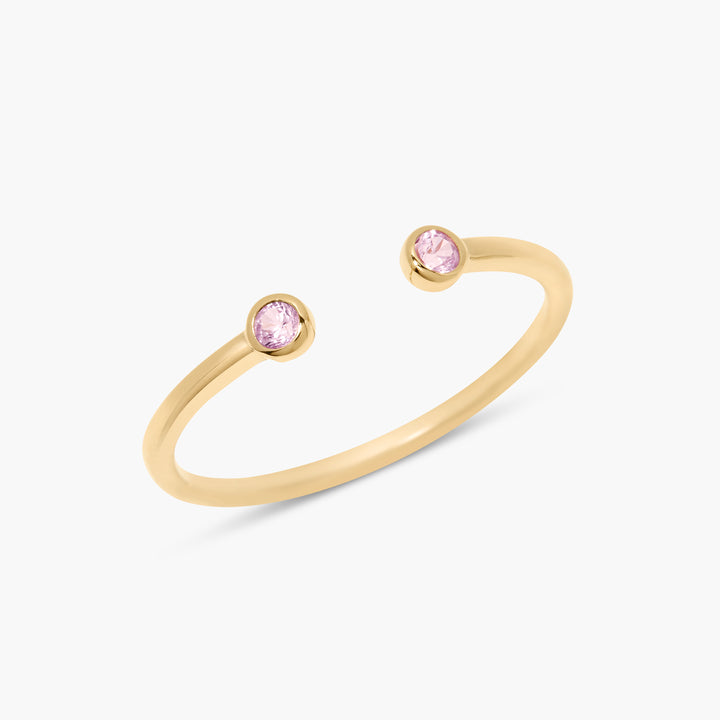 Jaymes Vermeil Birthstone Ring