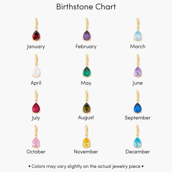 Sheridan Birthstone Necklace