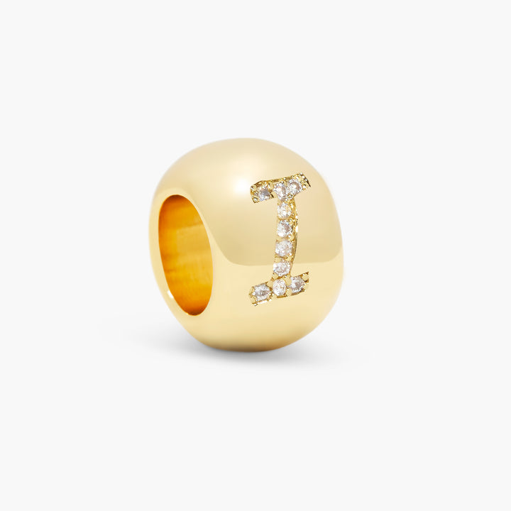 Gaby Crystal Initial Bead