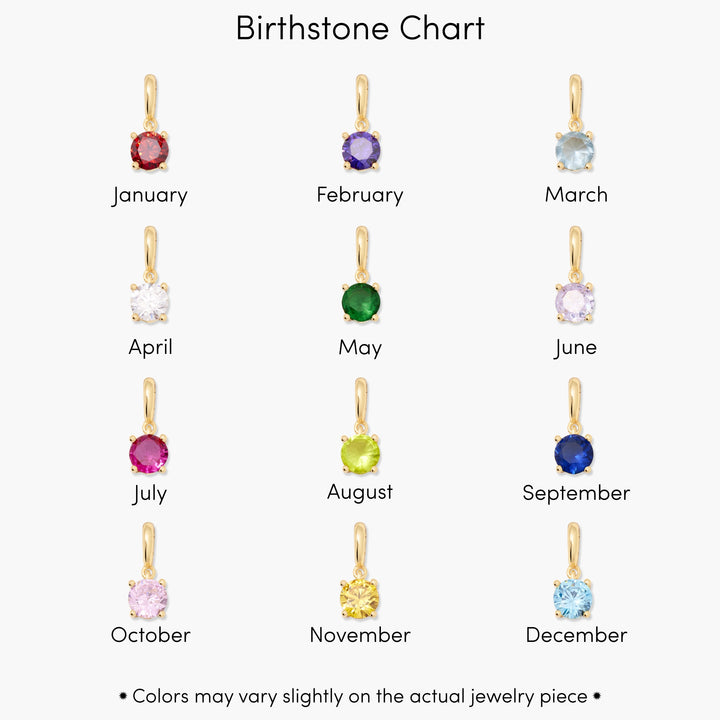 Melrose Mini Birthstone Charm