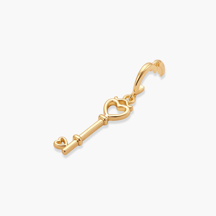 Effie Heart Key Charm