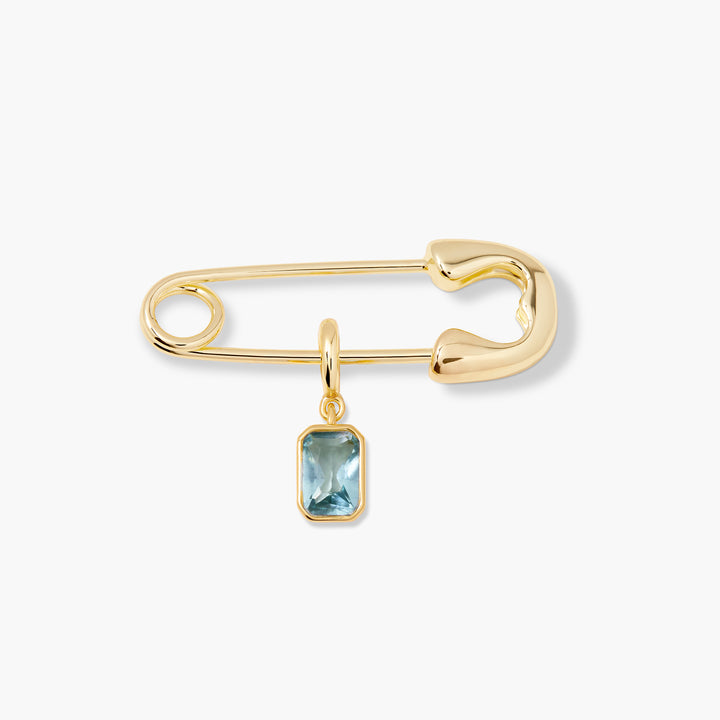 Something Blue Charm Pin