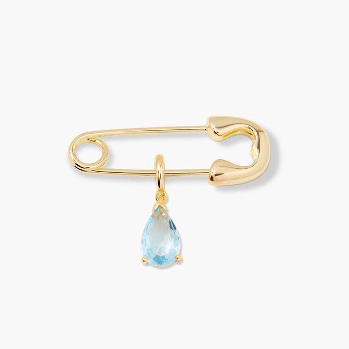 Something Blue Charm Pin