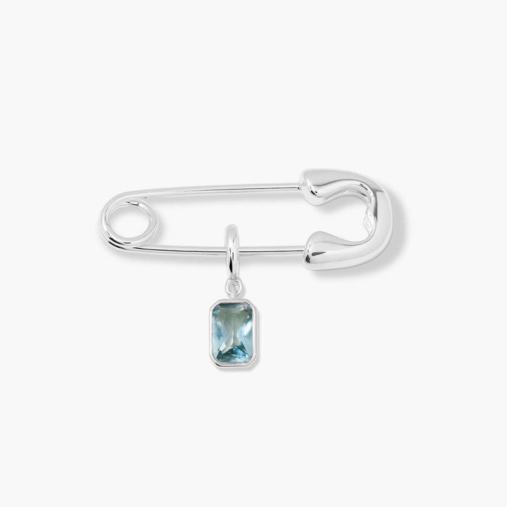 Something Blue Charm Pin