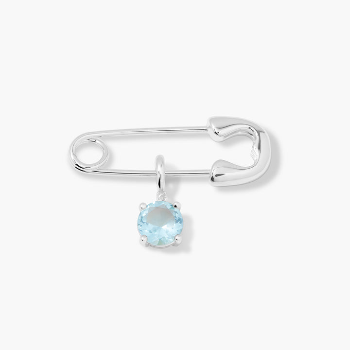Something Blue Charm Pin