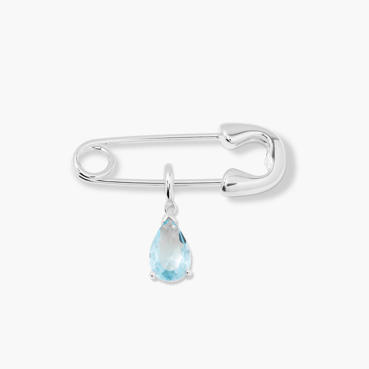 Something Blue Charm Pin