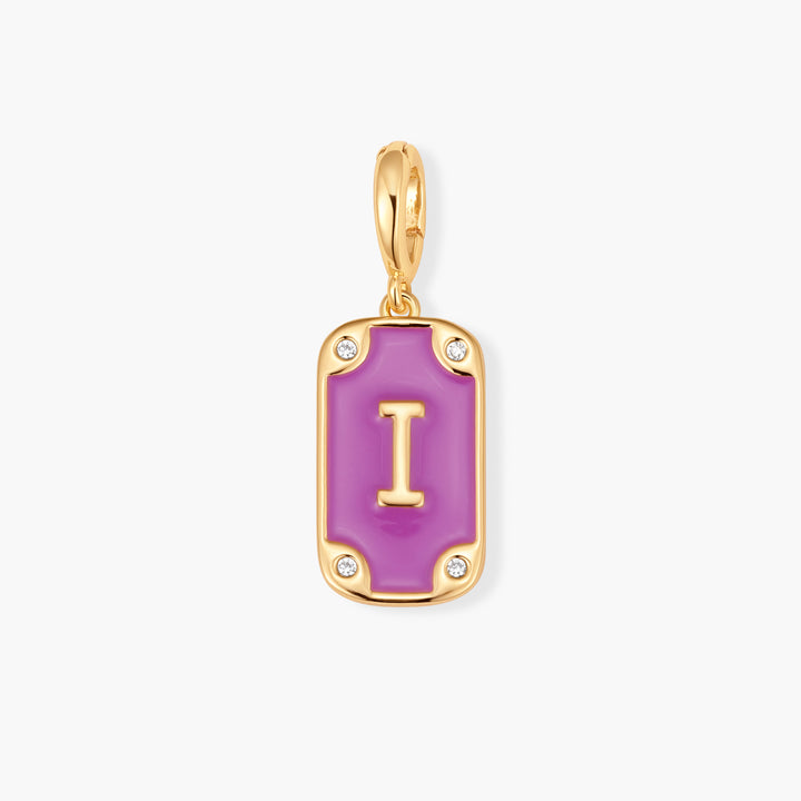 Bay Initial Tag Charm