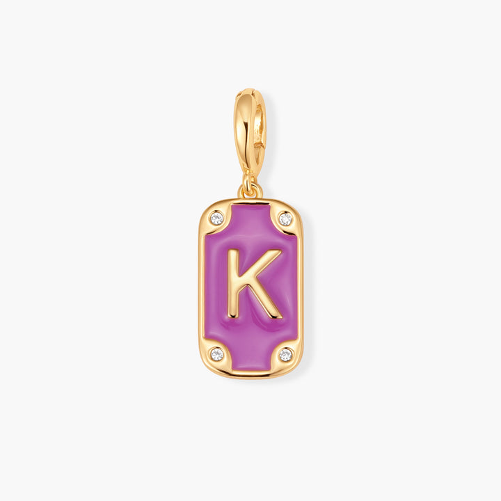 Bay Initial Tag Charm