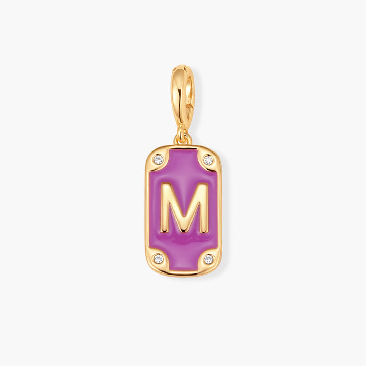 Bay Initial Tag Charm