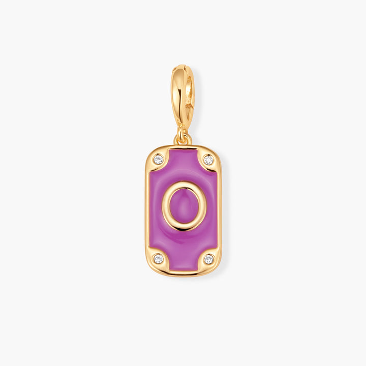 Bay Initial Tag Charm