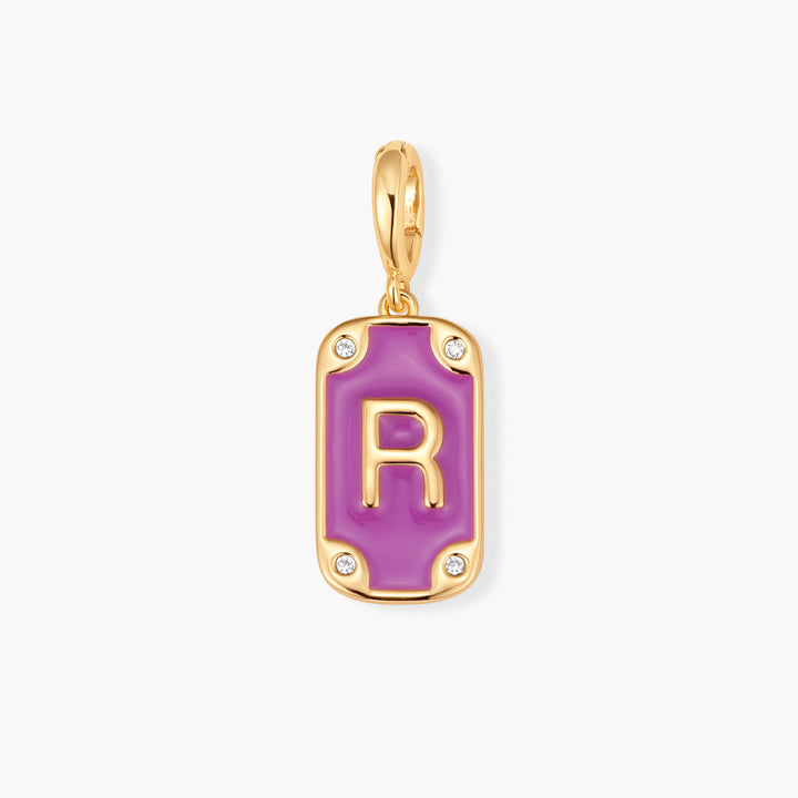 Bay Initial Tag Charm