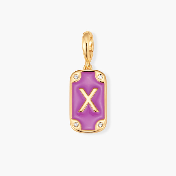 Bay Initial Tag Charm