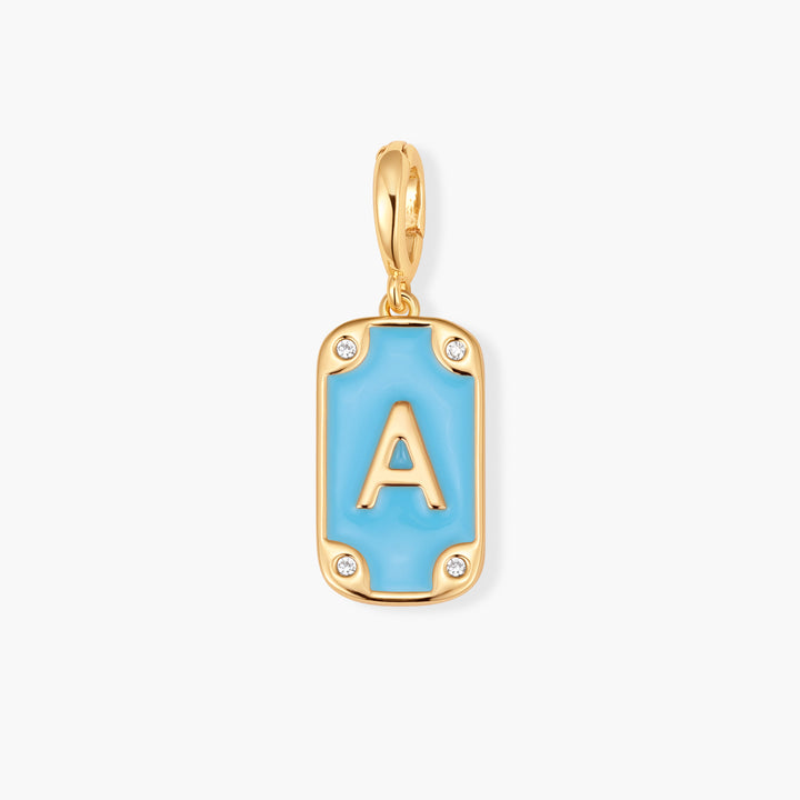 Bay Initial Tag Charm