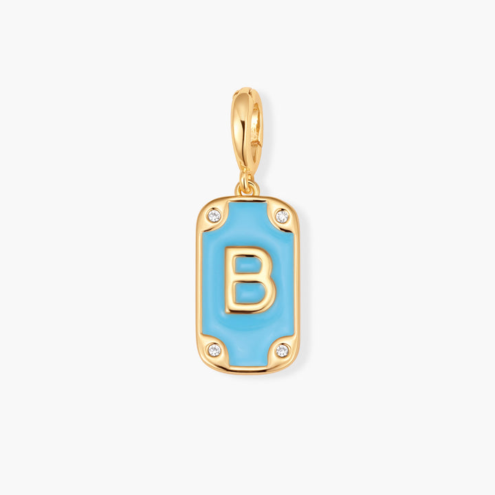 Bay Initial Tag Charm